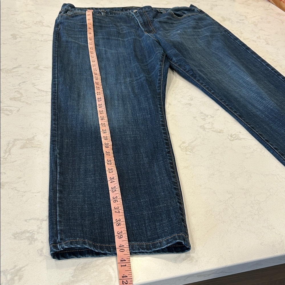 Lucky Brand 329 Classic Straight Leg Dark Wash Men’s Jeans 40X32 - Picture 8 of 17